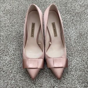 Zara Satin Pumps